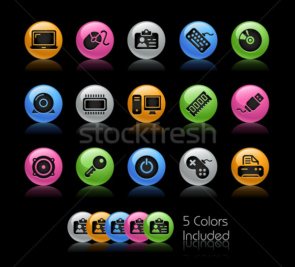 Computer & Devices // Gel Color Series Stock photo © Palsur