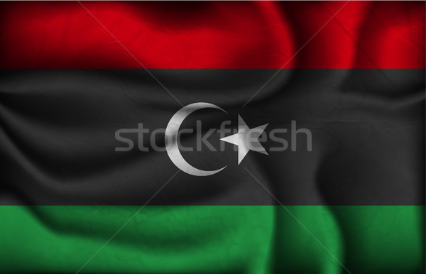 Golf land vlag schaduwen wereld afrika Stockfoto © Panaceadoll