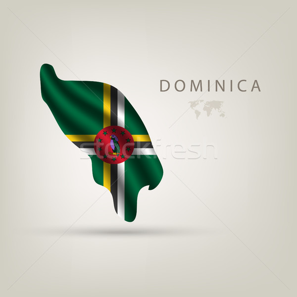 Illusztrációk világ zászlók utazás zászló Afrika Stock fotó © Panaceadoll