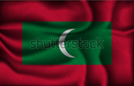 wave country flag with shadows Stock photo © Panaceadoll