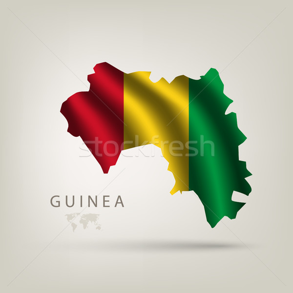 Illustrationen Welt Fahnen Reise Flagge Afrika Stock foto © Panaceadoll