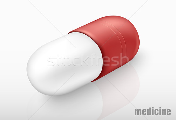 tablet in the capsule concept of medicine Stock photo © Panaceadoll