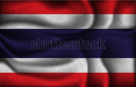 wave country flag with shadows Stock photo © Panaceadoll