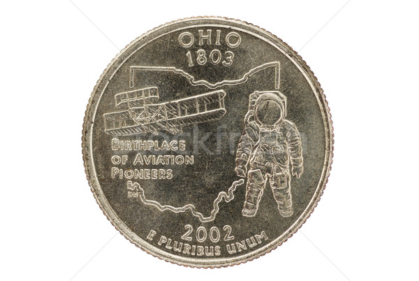 Ohio State Quarter Coin Stock photo © pancaketom