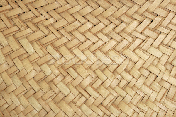 woven straw Stock photo © pancaketom