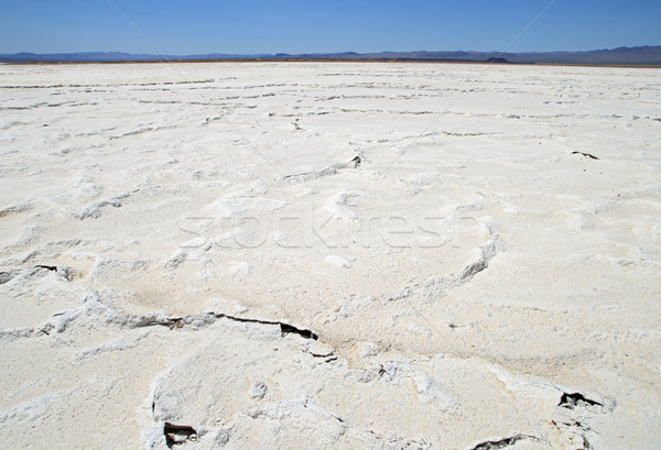 Stock photo: desert salt pan