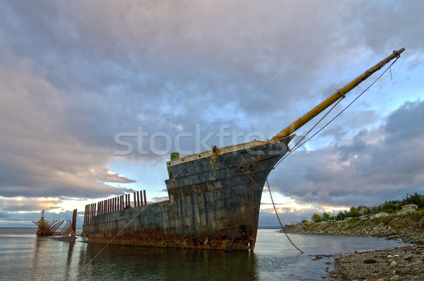 Stock photo: Lord Lonsdale Shipwreck
