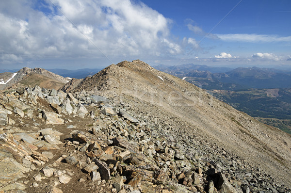 Mount Massive Summit Ridge Stock photo © pancaketom