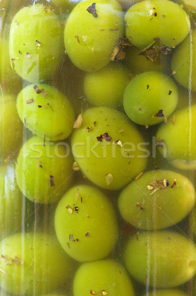 Stock photo: Green Olives