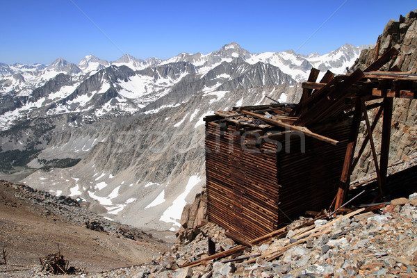 mountain mine ruins Stock photo © pancaketom