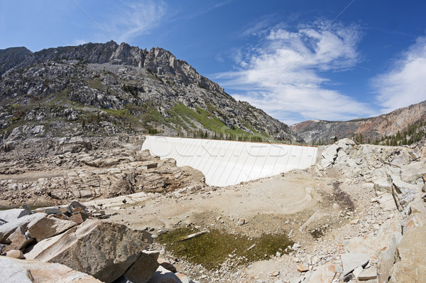 Empty South Lake Dam Stock photo © pancaketom