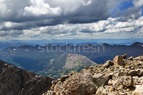 Mountain Summit View Stock photo © pancaketom