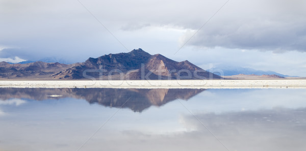 Bonneville Salt Flats reflection Stock photo © pancaketom
