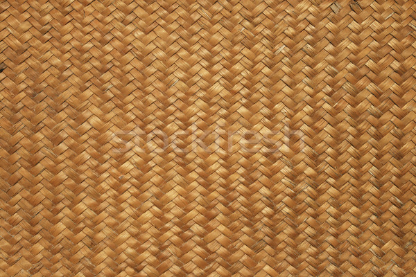 woven mat background Stock photo © pancaketom