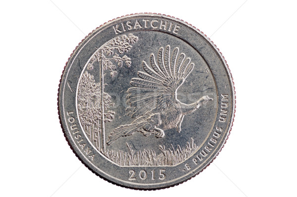 Kisatchie Commemorative Quarter Coin Stock photo © pancaketom