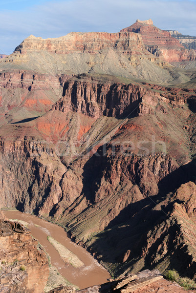 Colorado rivier beneden modderig zuiden Stockfoto © pancaketom