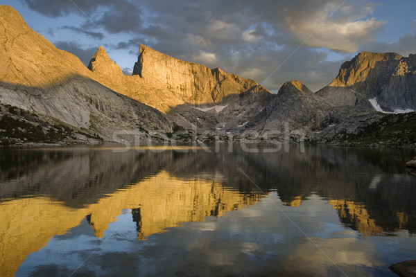 Stock photo: mountain lake