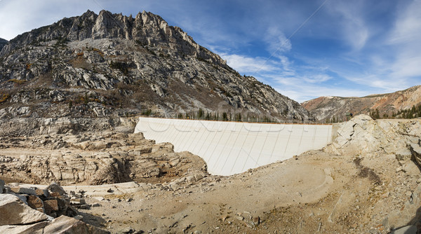 Sud lac nu apă vizibil California Imagine de stoc © pancaketom