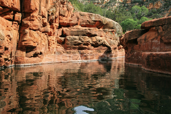 Arizona swimming hole Stock photo © pancaketom