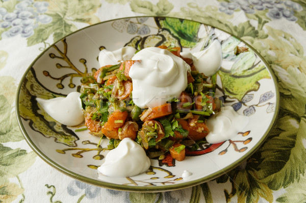 Moroccan Carrot Salad Stock photo © pancaketom