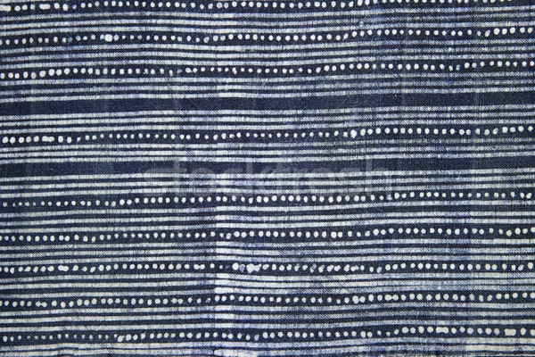 indigo batik cloth Stock photo © pancaketom