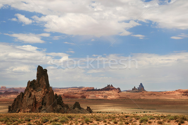 Réservation paysage désert nord Arizona nuages [[stock_photo]] © pancaketom