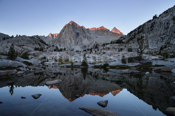 Picture Peak Reflection Stock photo © pancaketom