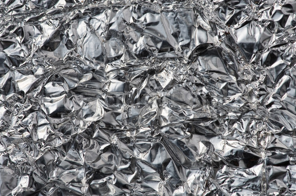 Aluminum Foil Background Stock photo © pancaketom