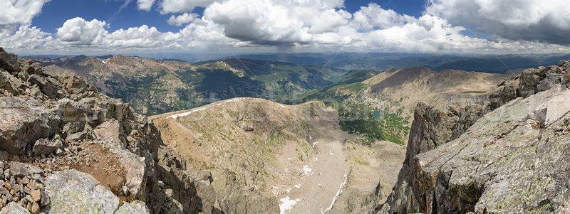 Mount Holy Cross Summit Panorama Stock photo © pancaketom