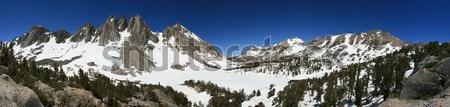 Sierra Mountain Panorama Stock photo © pancaketom