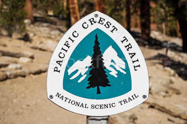 Pacific Crest Trail Sign Stock photo © pancaketom