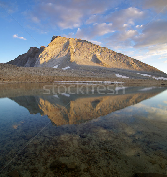Mount Tyndall Reflection Stock photo © pancaketom
