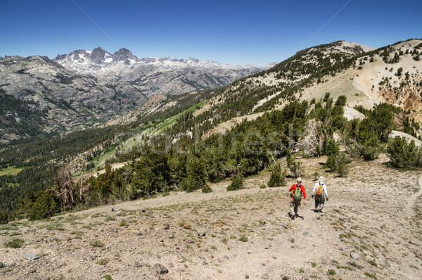 Hiking San Joaquin Ridge Stock photo © pancaketom