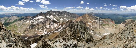 Sierra Mountain Panorama Stock photo © pancaketom