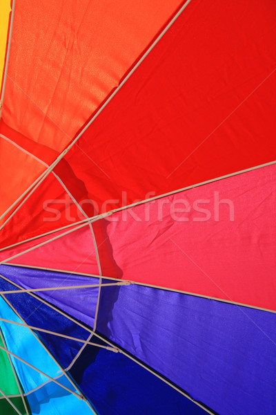 Parasol détail coloré fond été vert [[stock_photo]] © pancaketom