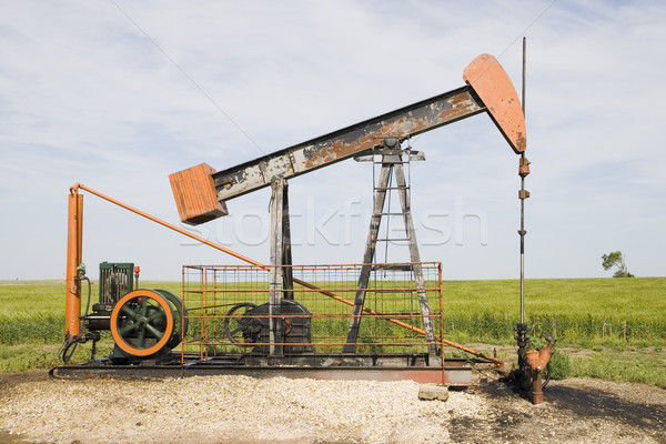 oil pump Stock photo © pancaketom