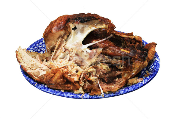 half eaten turkey Stock photo © pancaketom