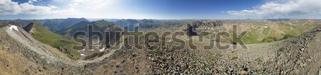 Handies Summit Panorama Stock photo © pancaketom