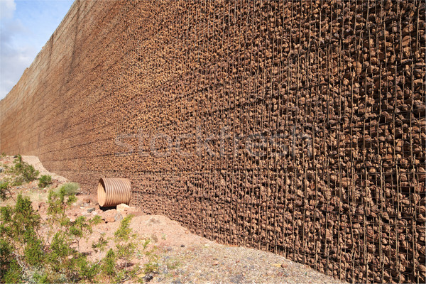 retaining wall Stock photo © pancaketom