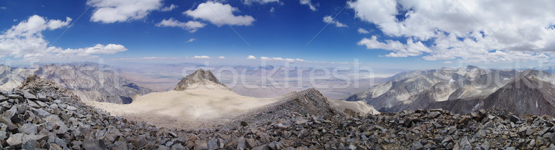 Mount Williamson Panorama Stock photo © pancaketom
