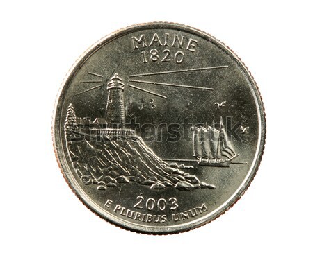 isolated South Dakota quarter Stock photo © pancaketom