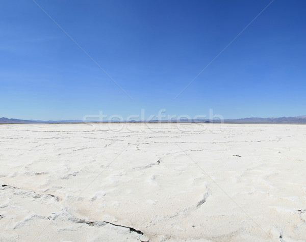 Desierto sal pan secar lago California Foto stock © pancaketom