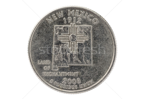 New Mexico State Quarter Coin Stock photo © pancaketom