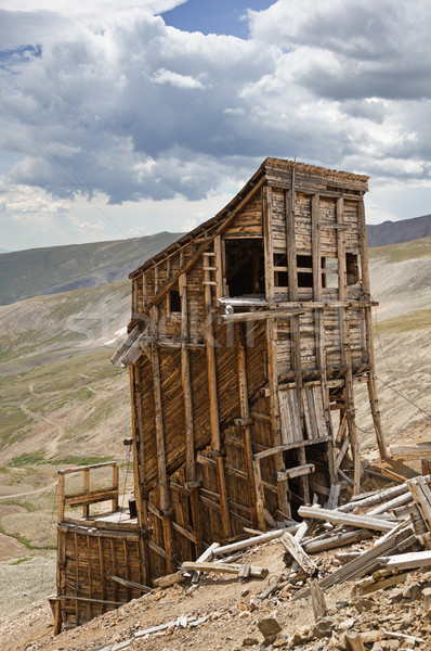 Hilltop Mine Ruins Stock photo © pancaketom