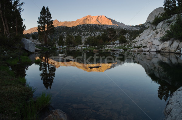 Still Mountain Lake Stock photo © pancaketom