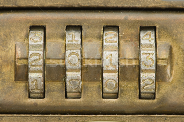 Combination Lock set to 2013 Stock photo © pancaketom