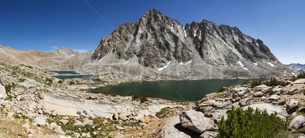 Canyon panorama montagna lago Foto d'archivio © pancaketom