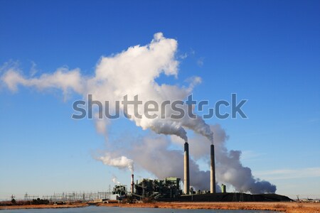 coal fired power plant Stock photo © pancaketom