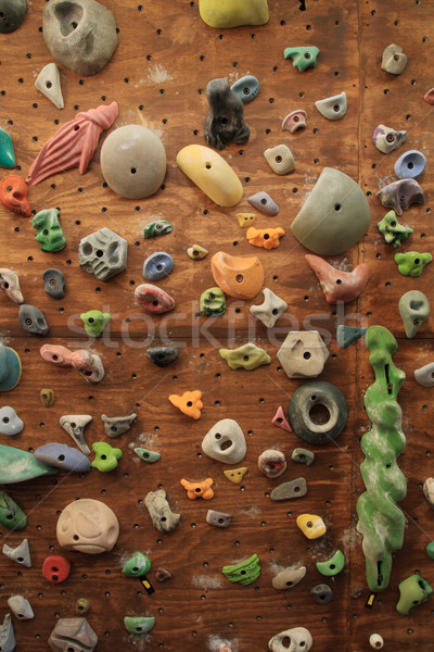 indoor climbing wall Stock photo © pancaketom