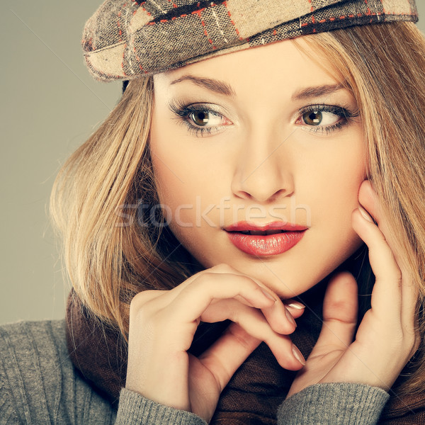 A photo of sexual beautiful girl is in fashion style Stock photo © pandorabox